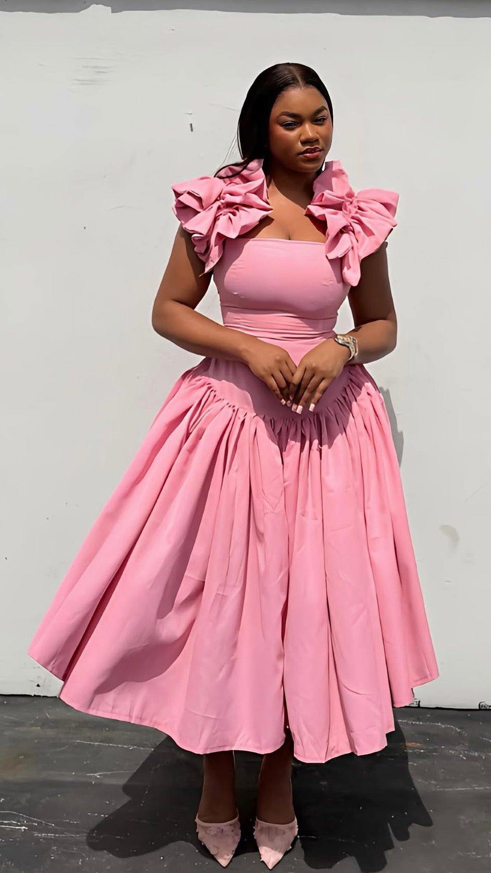 Dream cotton dress (ready to wear) - House of Naya