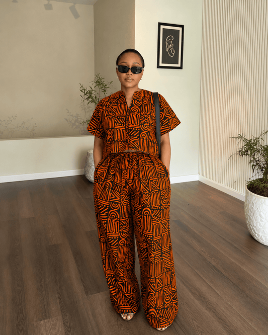 Akunna Ankara set ( ready to wear) - House of Naya
