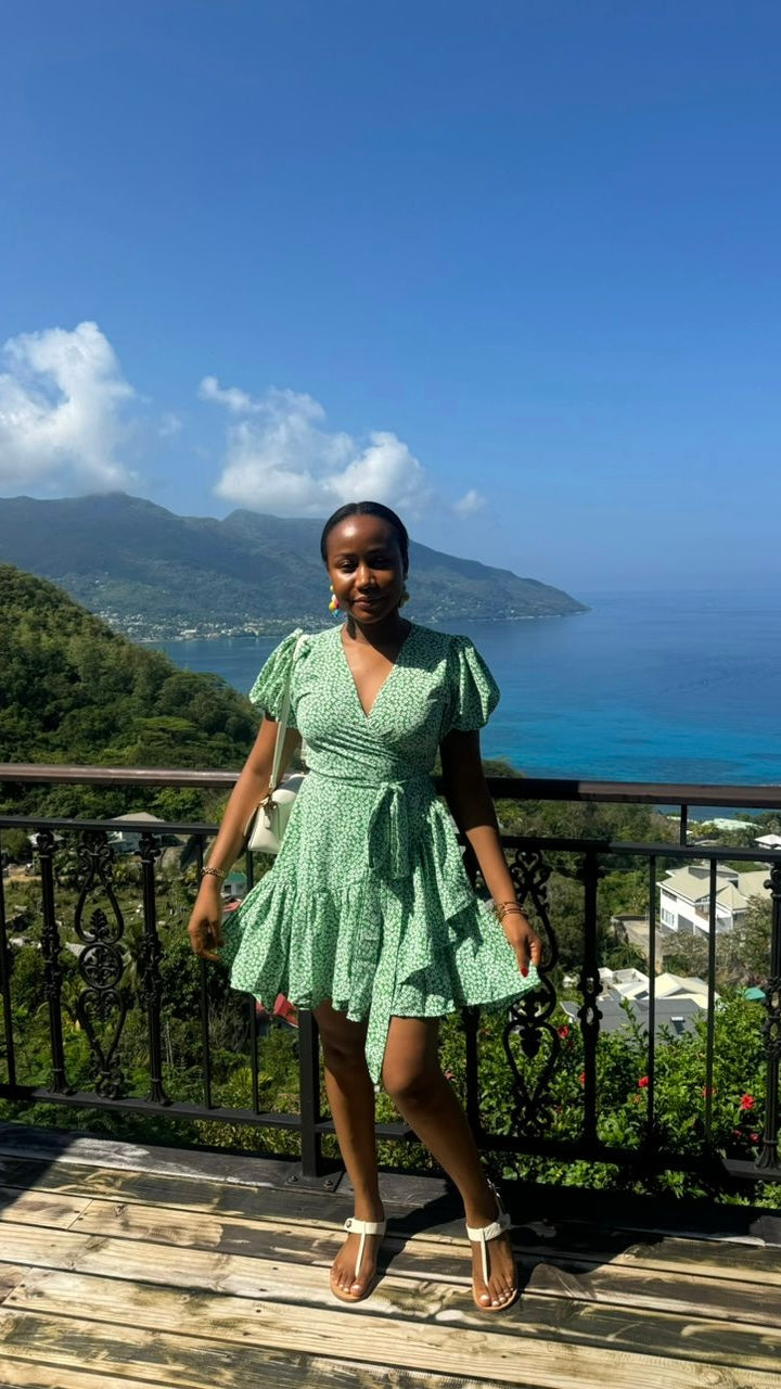 Tiara  crepe set (ready to wear)