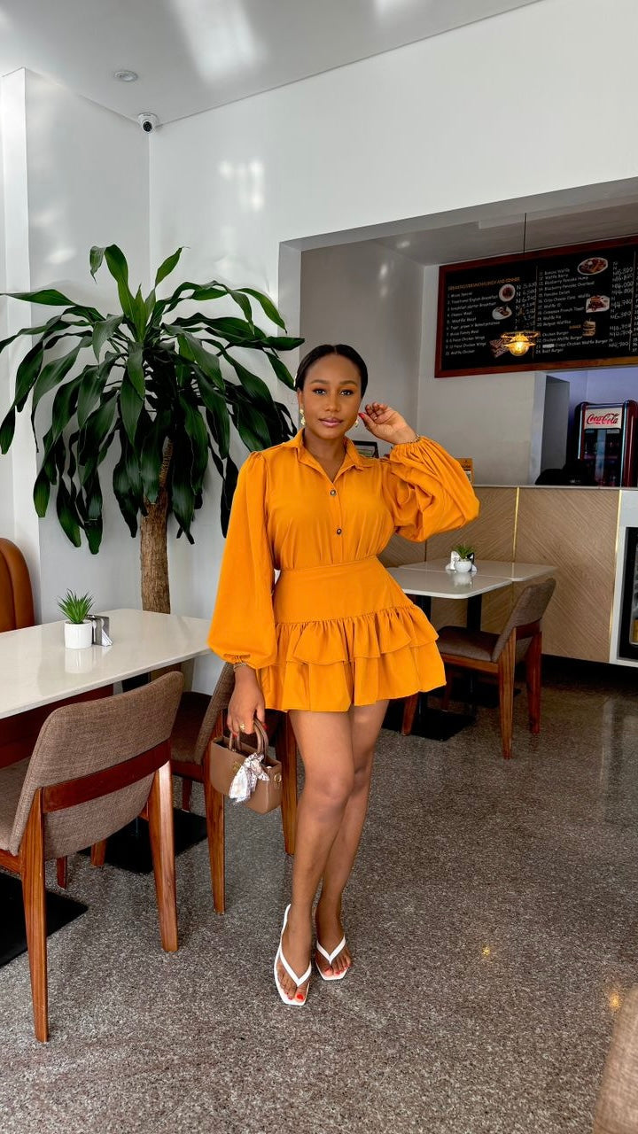 Olaedo crepe set (ready to wear)