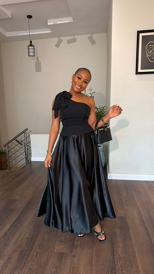 Darling silk dress (ready to wear) - House of Naya