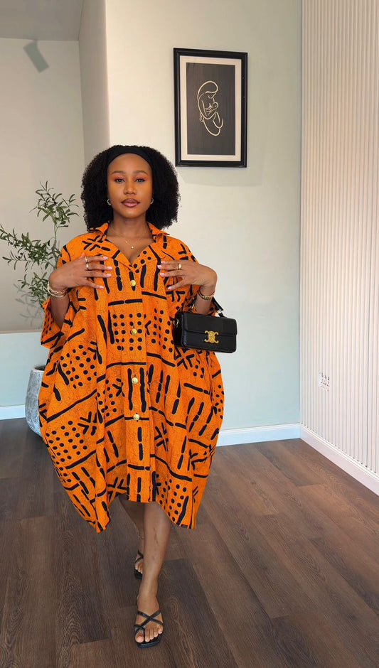 Ebere Ankara dress (ready to wear)