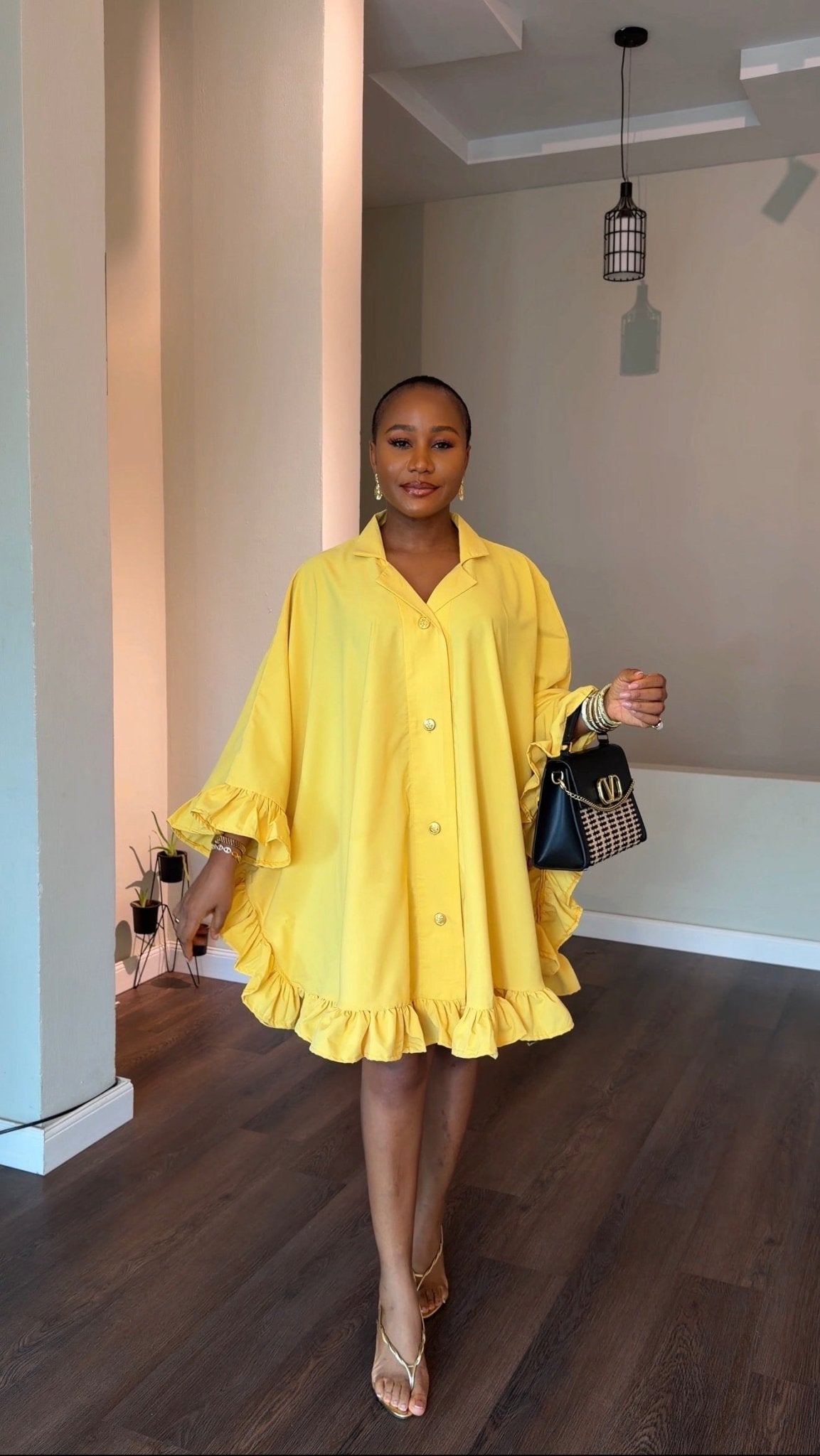 Nwakaego cotton dress (ready to wear) - House of Naya