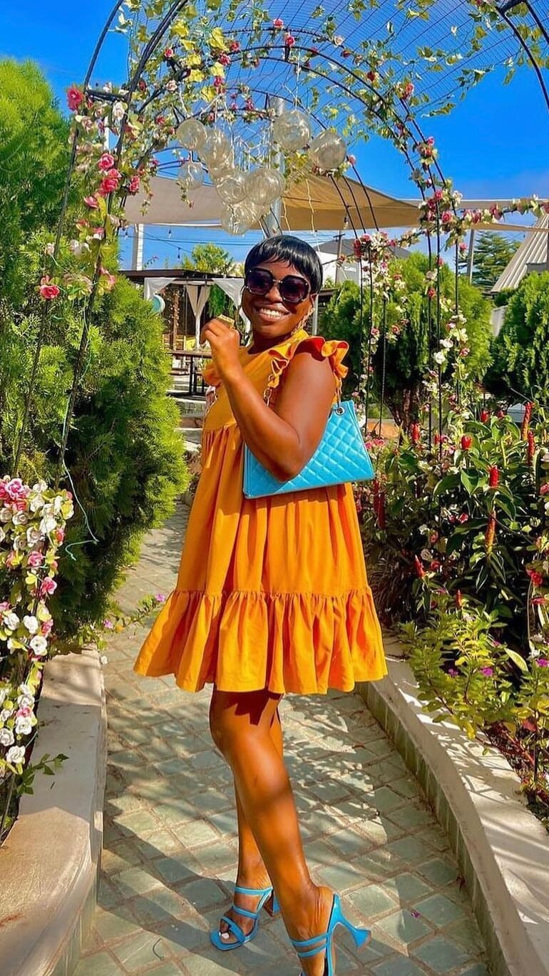 Baby girl crepe dress