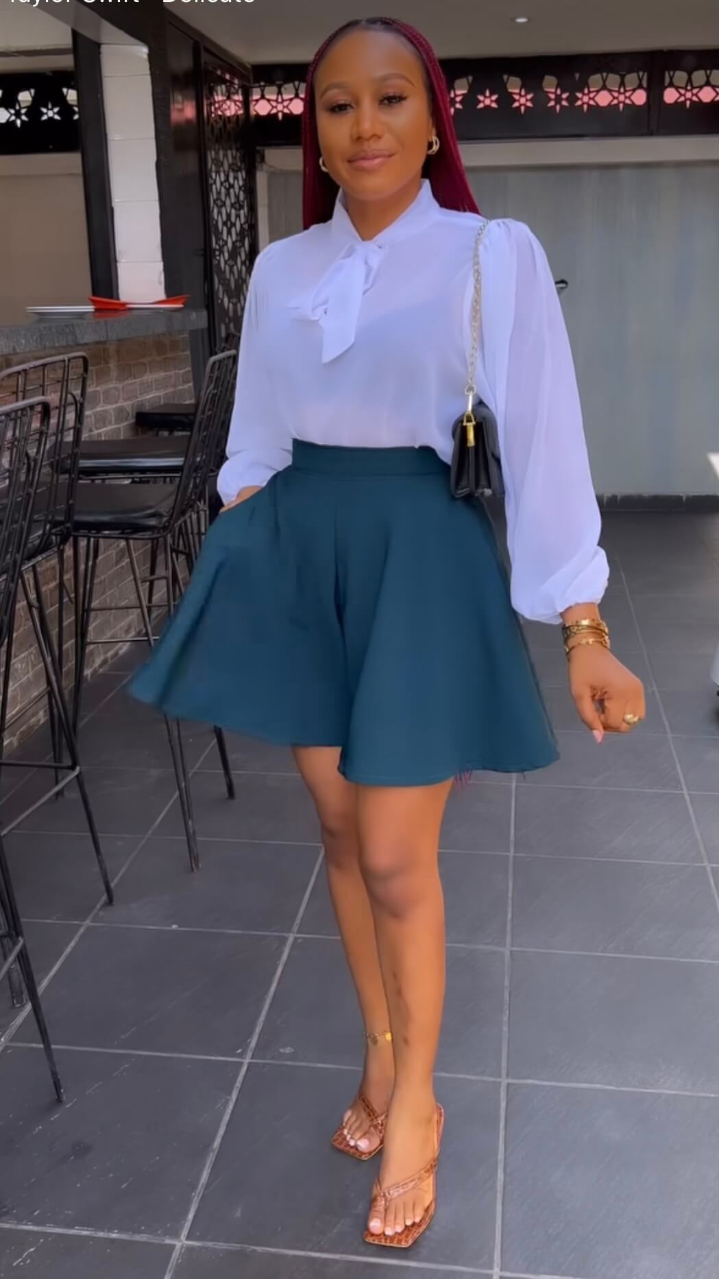 Philomena crepe set - House of Naya