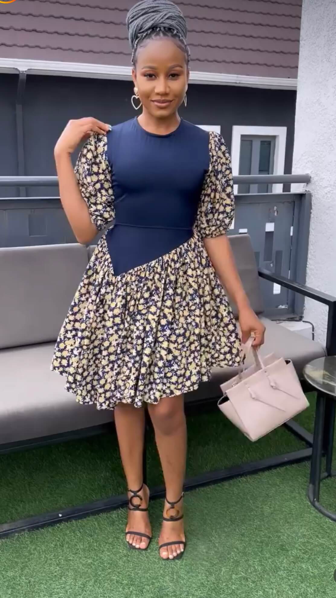 Tara crepe dress - House of Naya