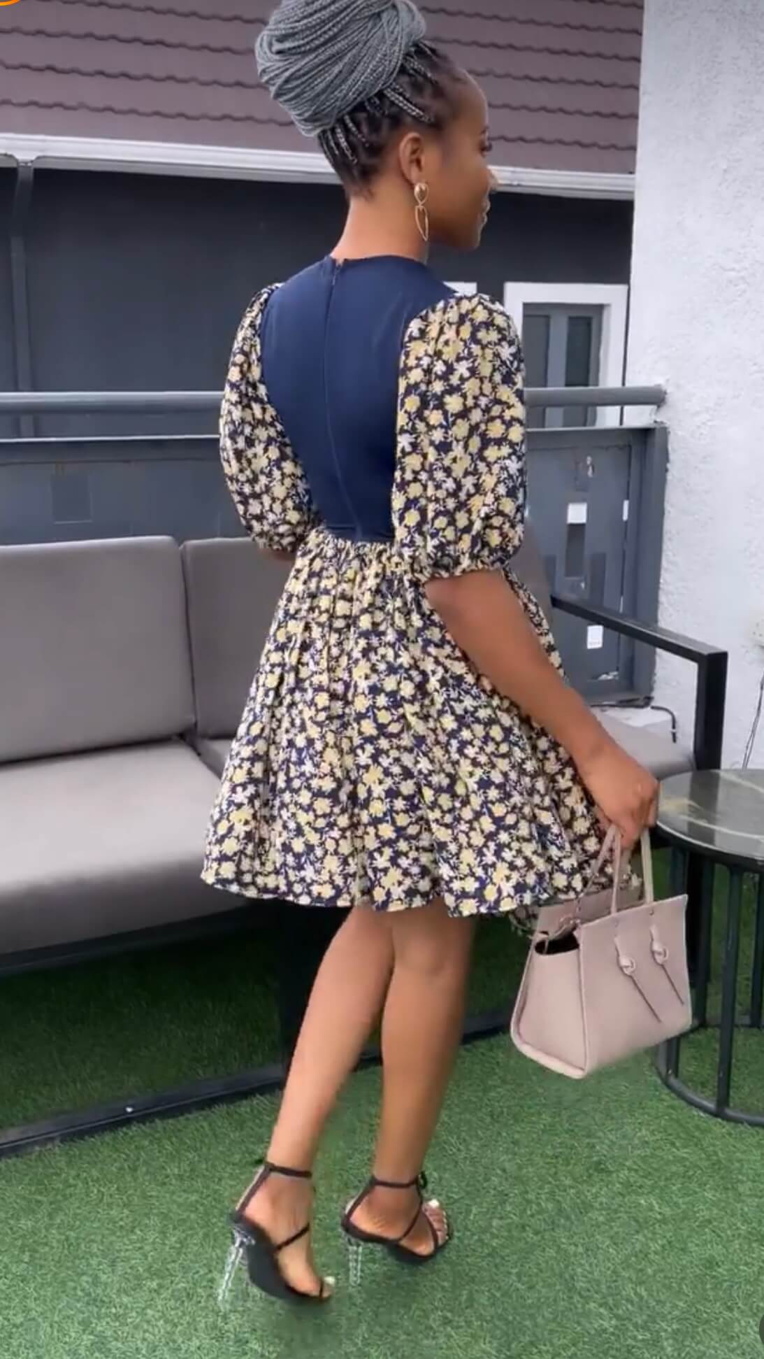 Tara crepe dress - House of Naya