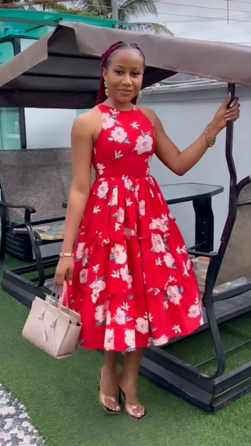 Portia crepe dress - House of Naya