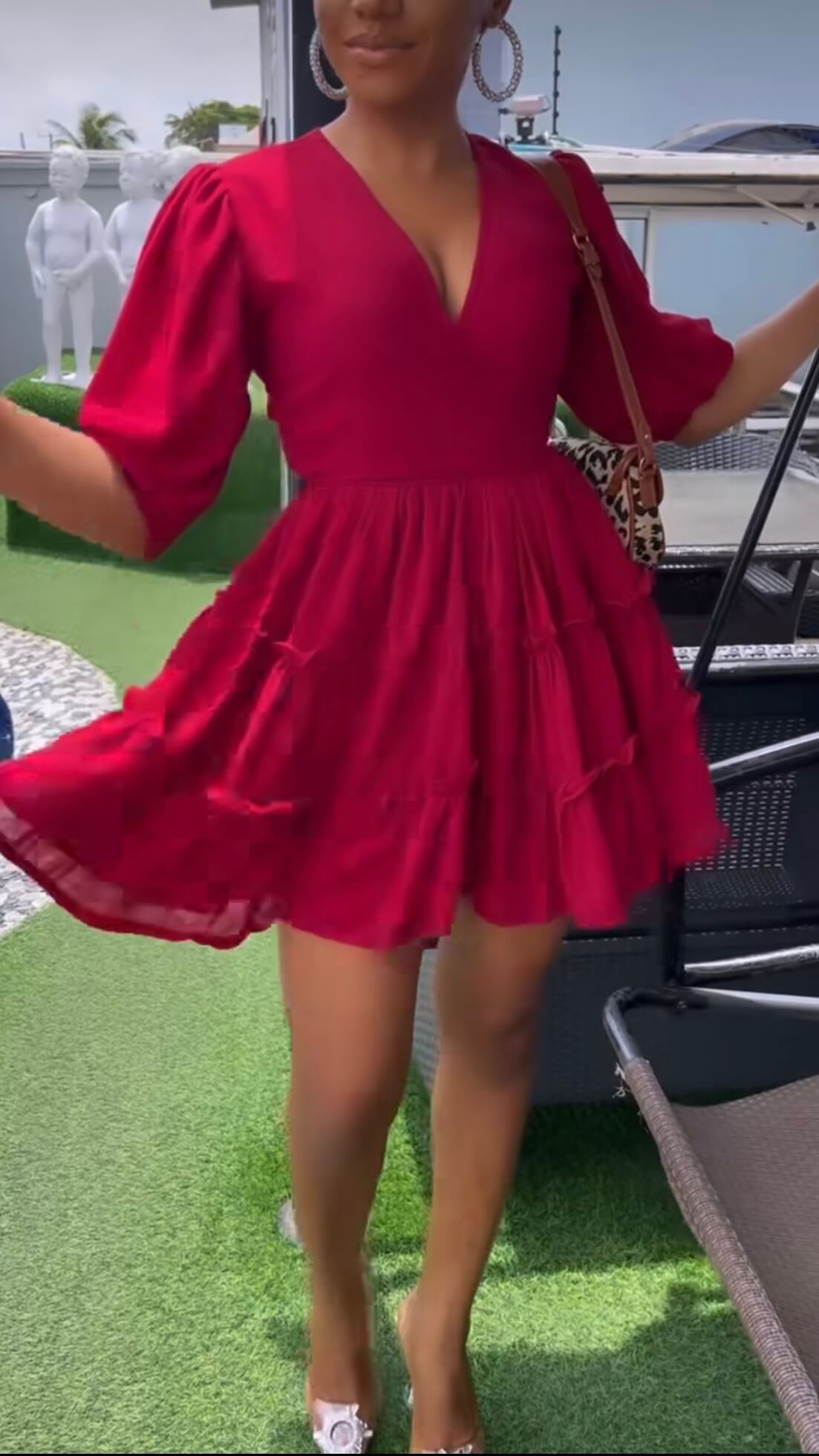 Sugar chiffon dress - House of Naya