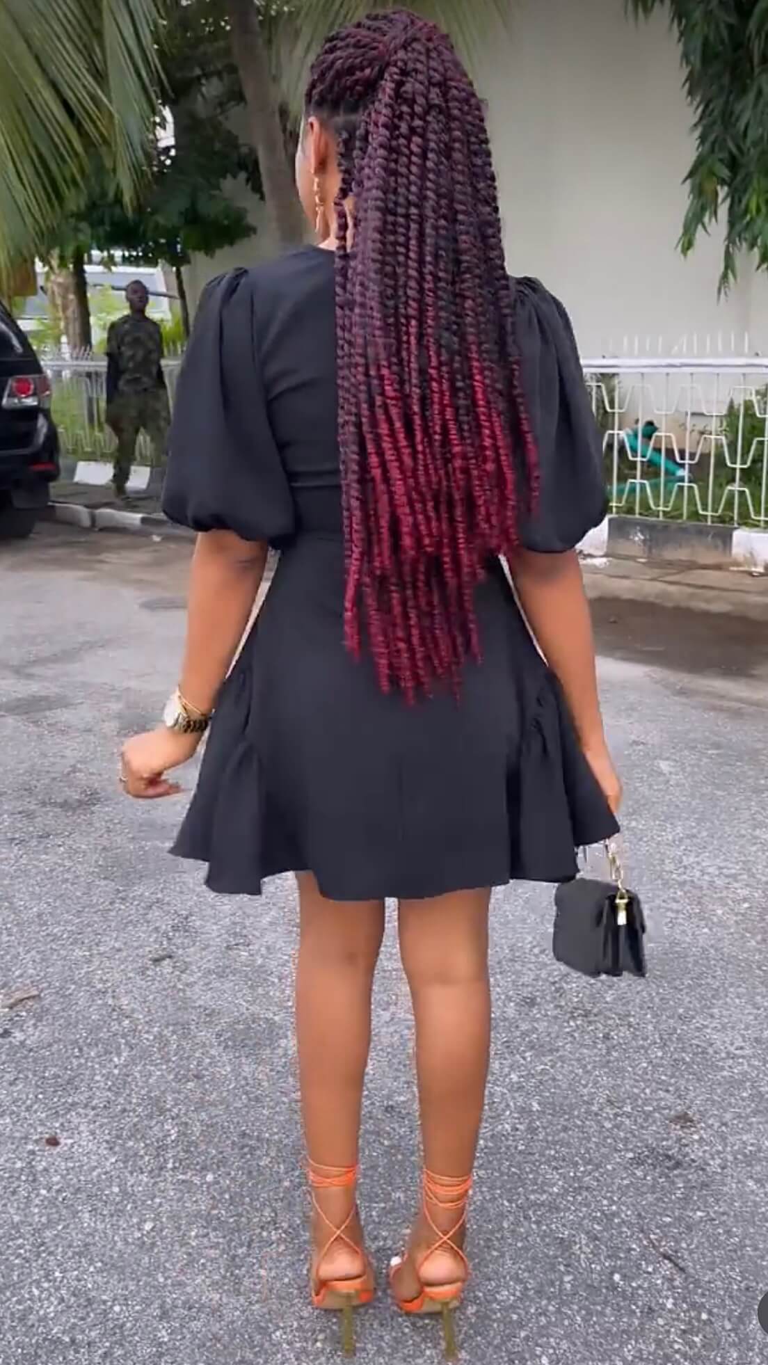 Precious crepe dress