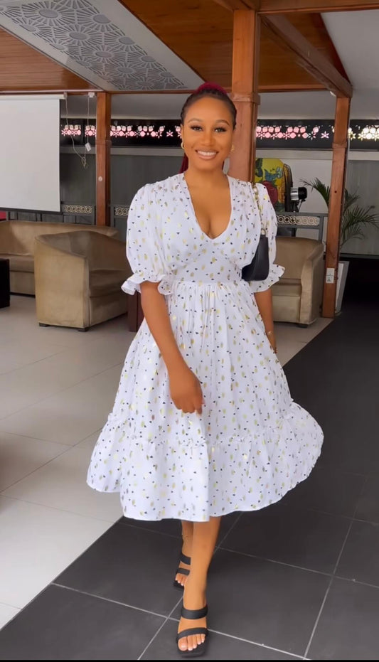 Sarah crepe dress - House of Naya