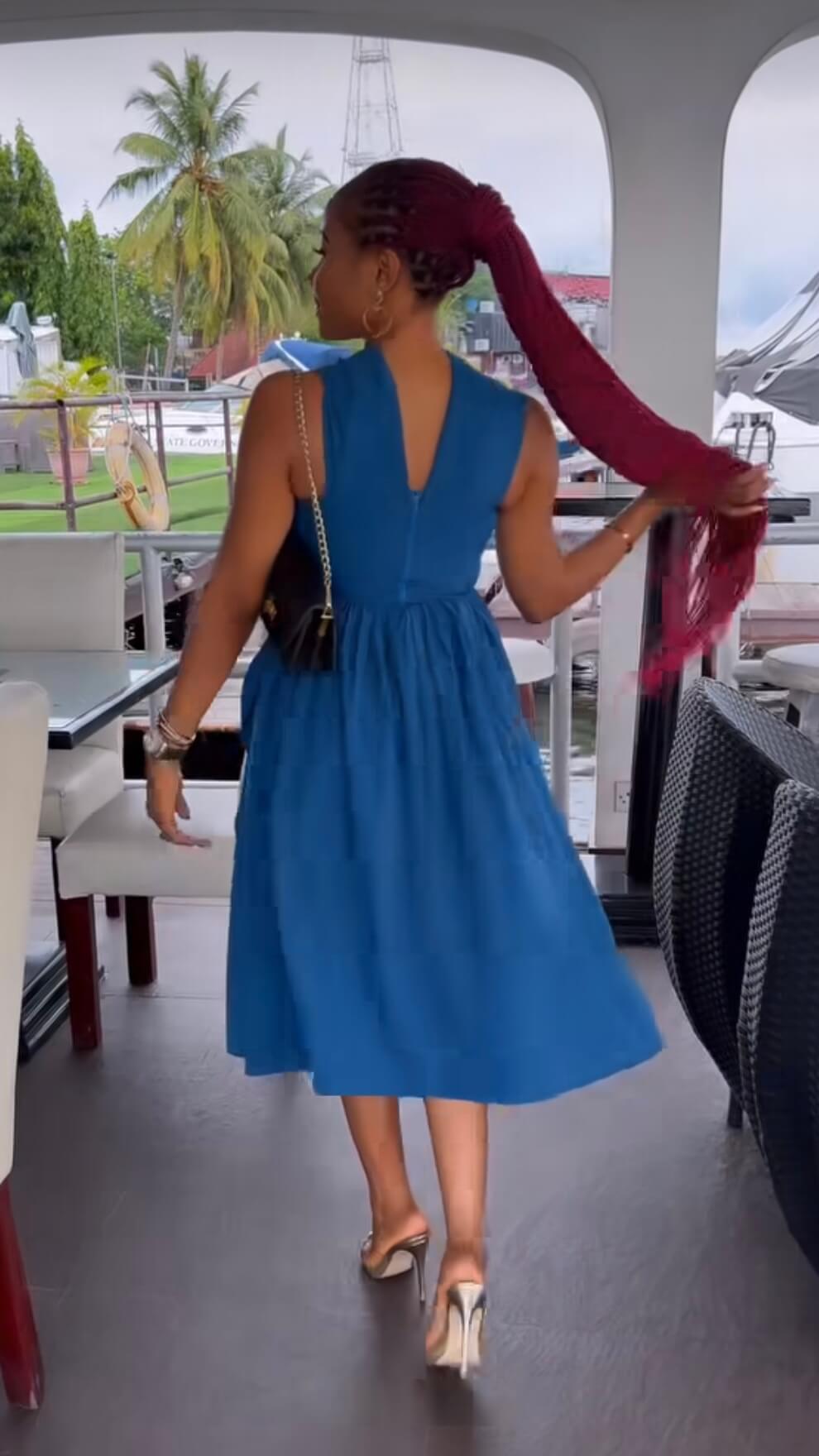 Lydia crepe dress - House of Naya