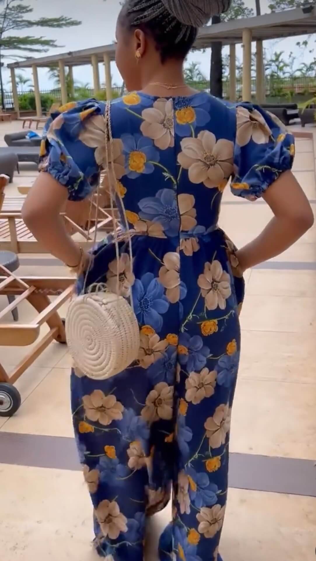 Fanta crepe jumpsuit