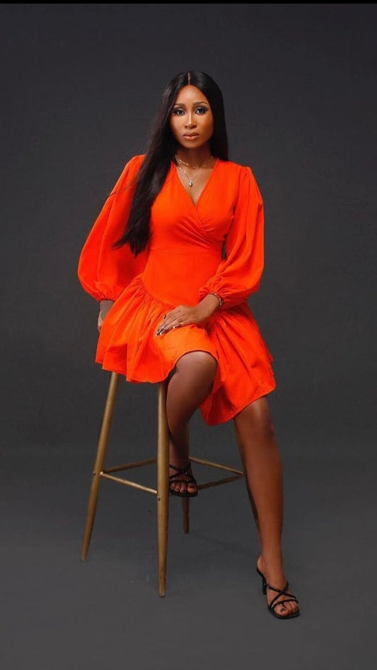 Sheila crepe dress - House of Naya