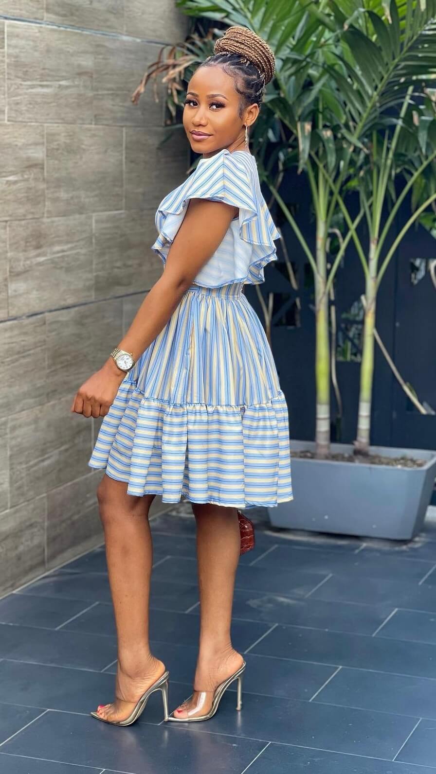 Tia crepe dress - House of Naya