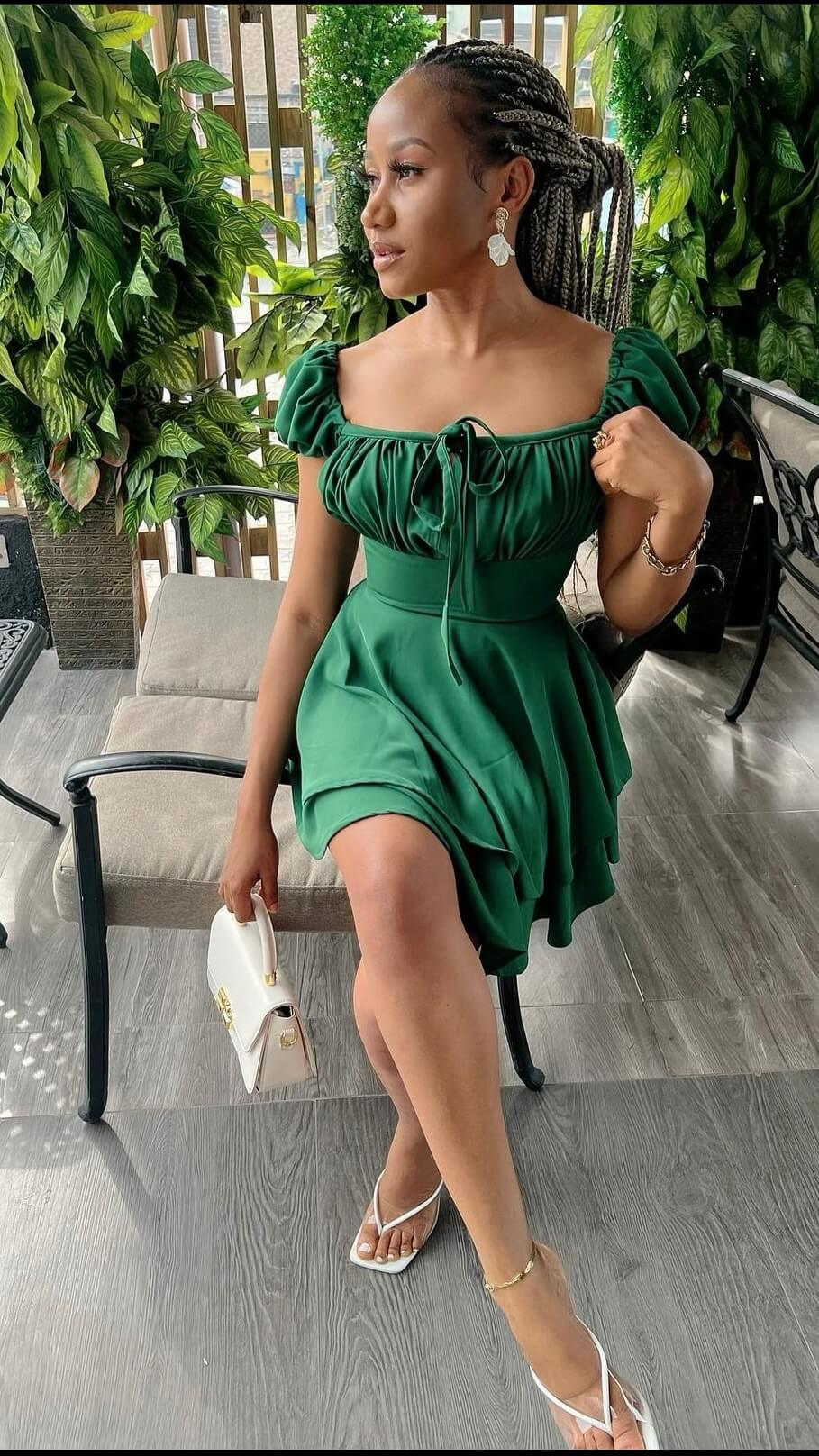 Monica crepe dress - House of Naya