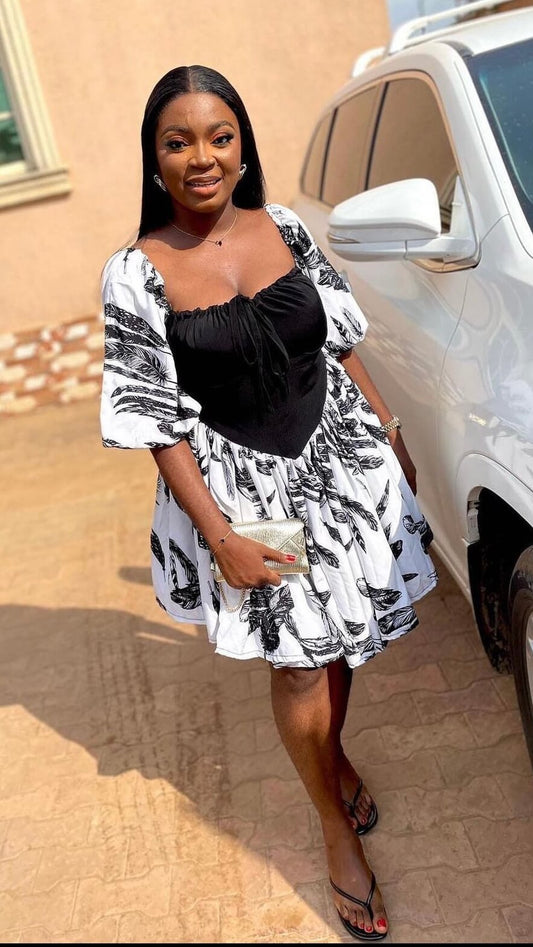 Peggy crepe dress - House of Naya