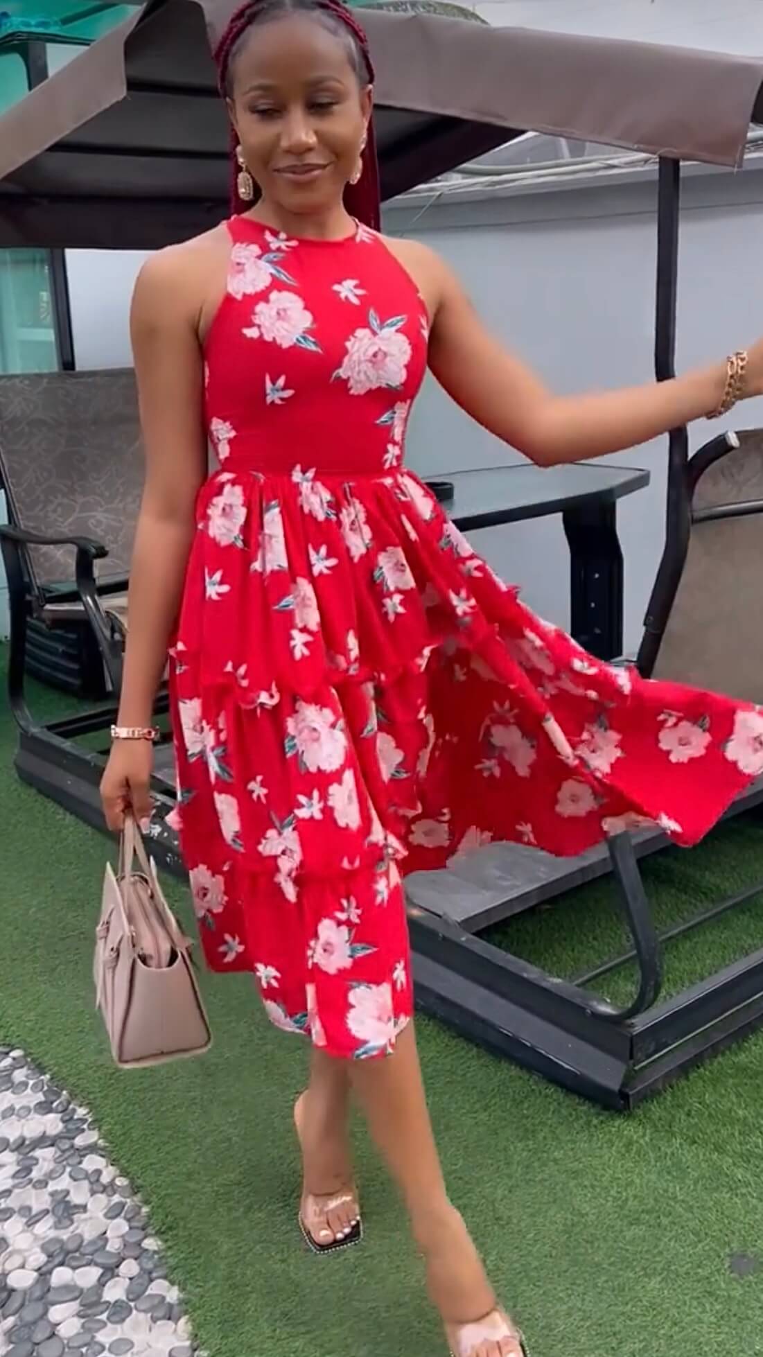 Portia crepe dress - House of Naya