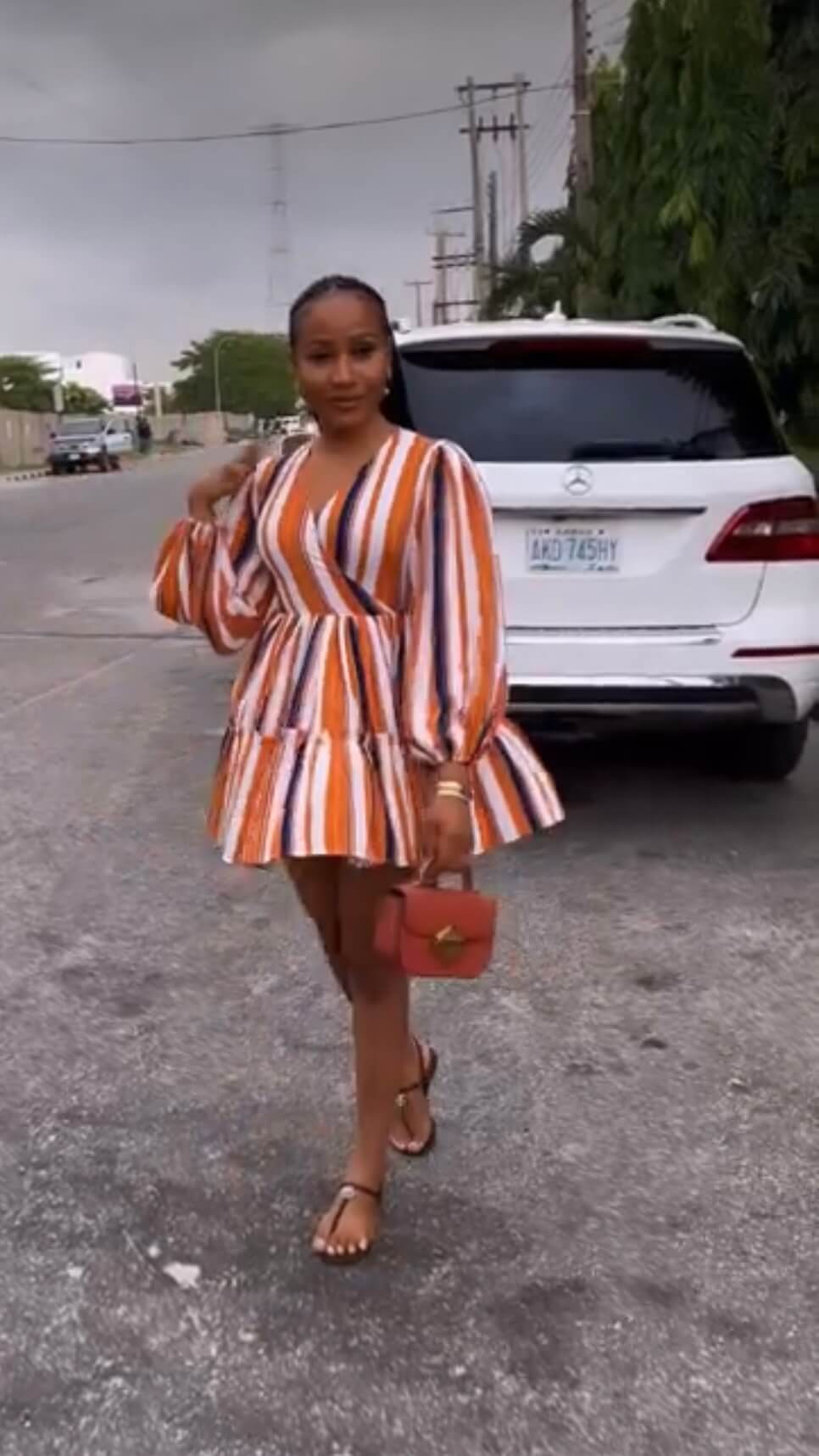 Tobi crepe dress - House of Naya