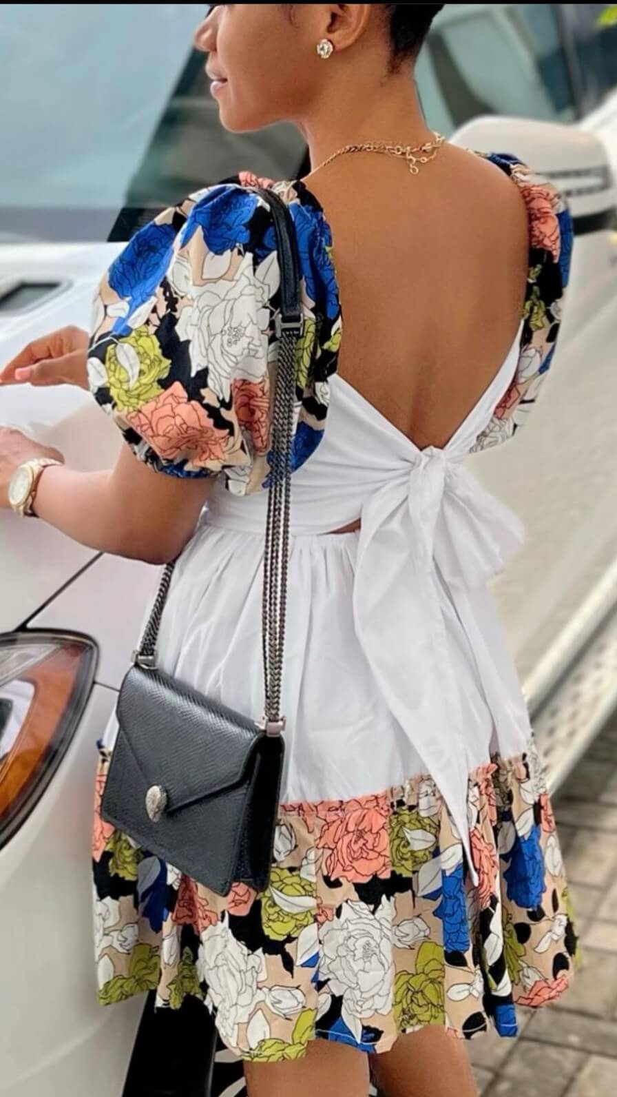 Sylvia crepe dress - House of Naya