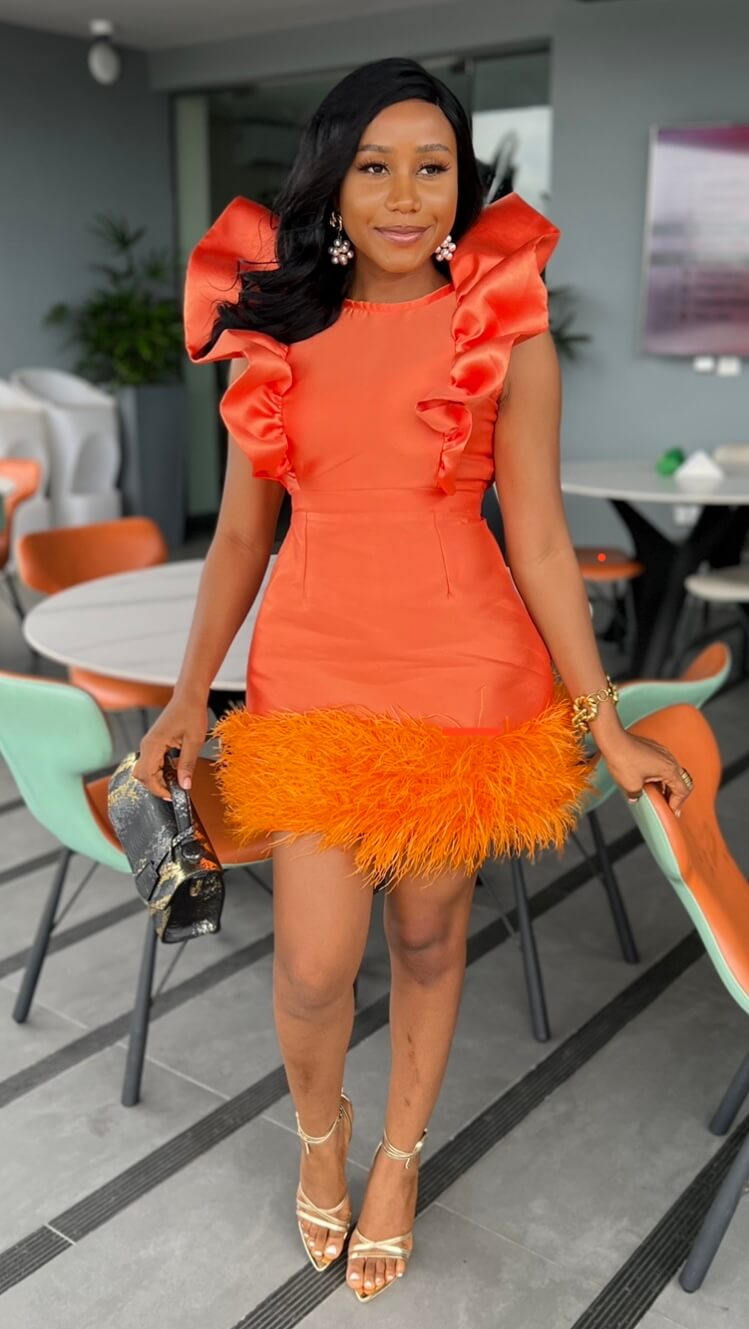 Nora mikado dress - House of Naya