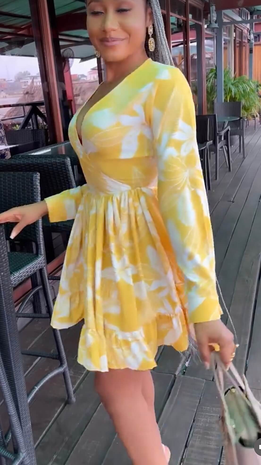 Sia crepe dress - House of Naya