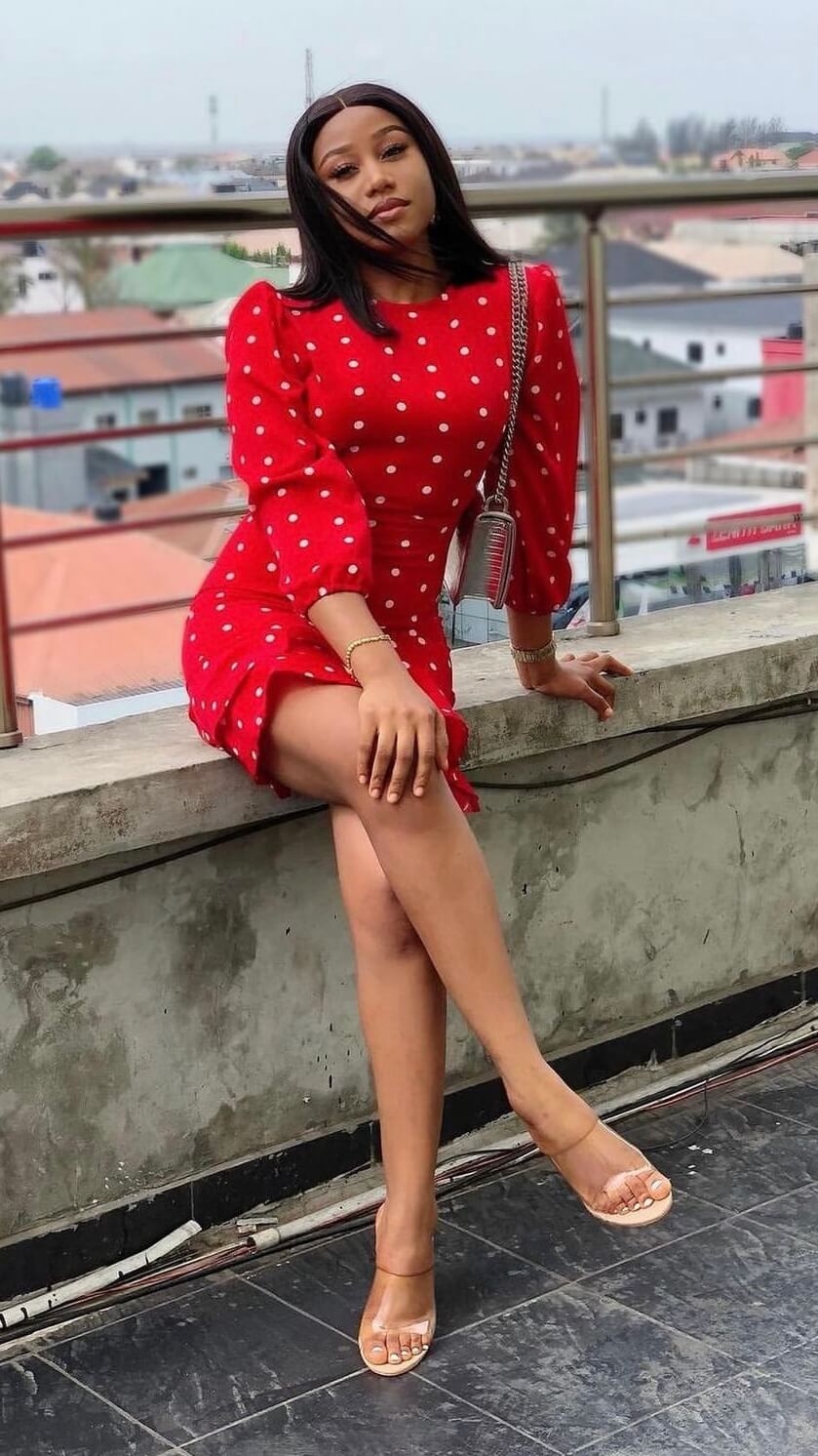 Gloria crepe dress - House of Naya