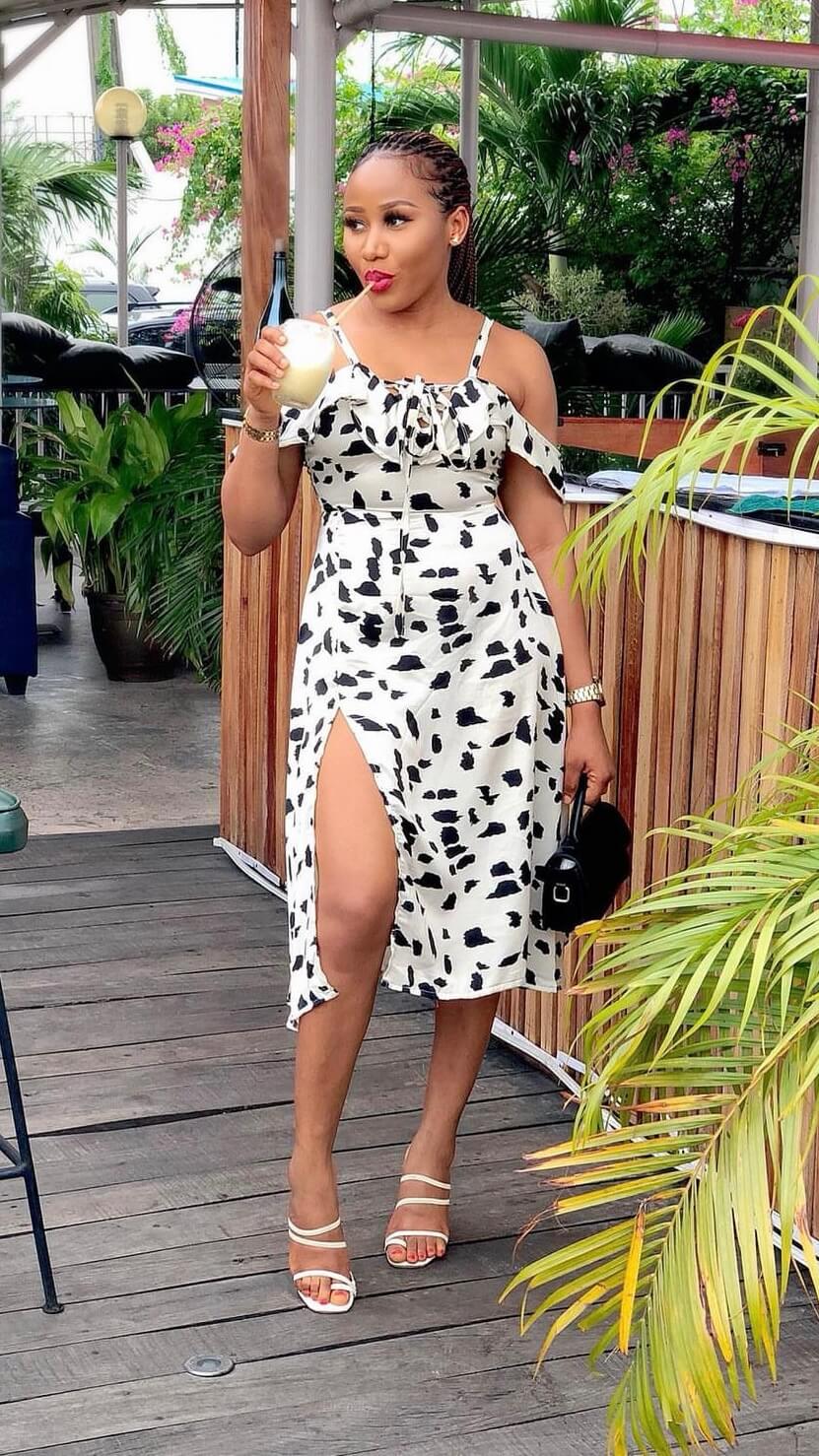 Chinny crepe dress - House of Naya